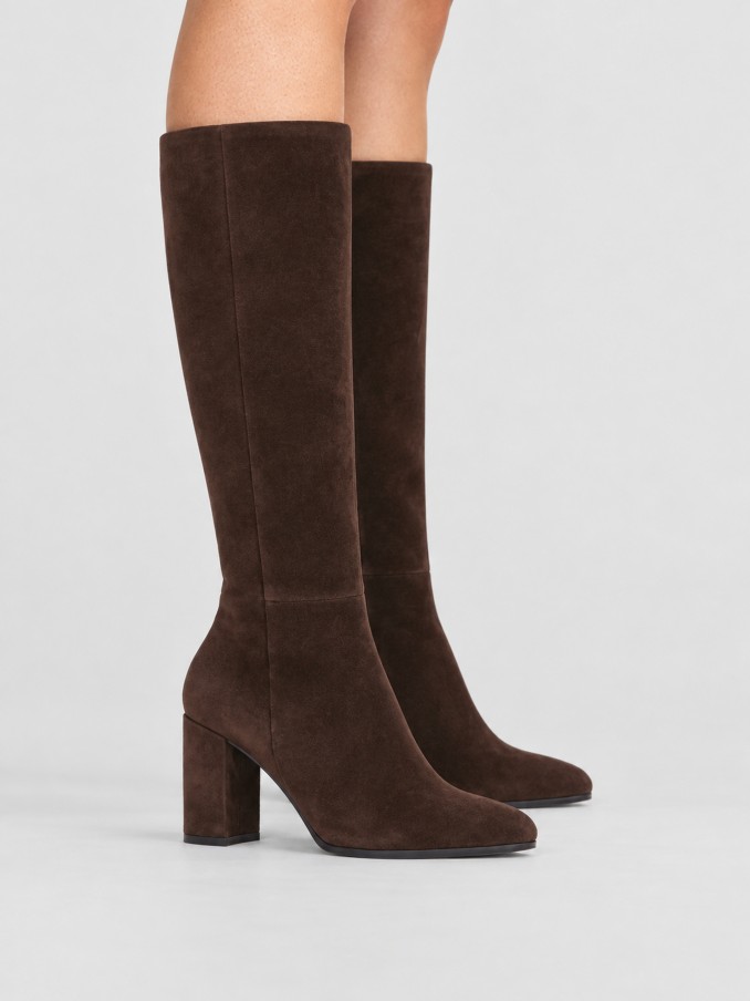 Boots Woman Dark Brown Guess