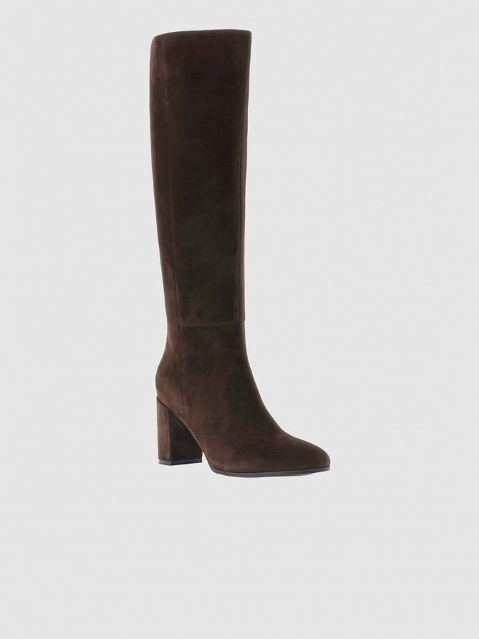 Boots Woman Dark Brown Guess