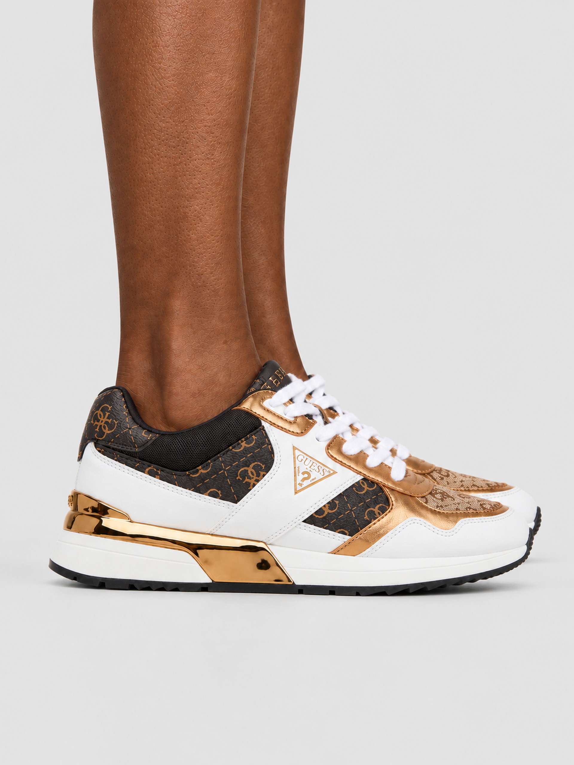 Sneakers Woman Brown Guess