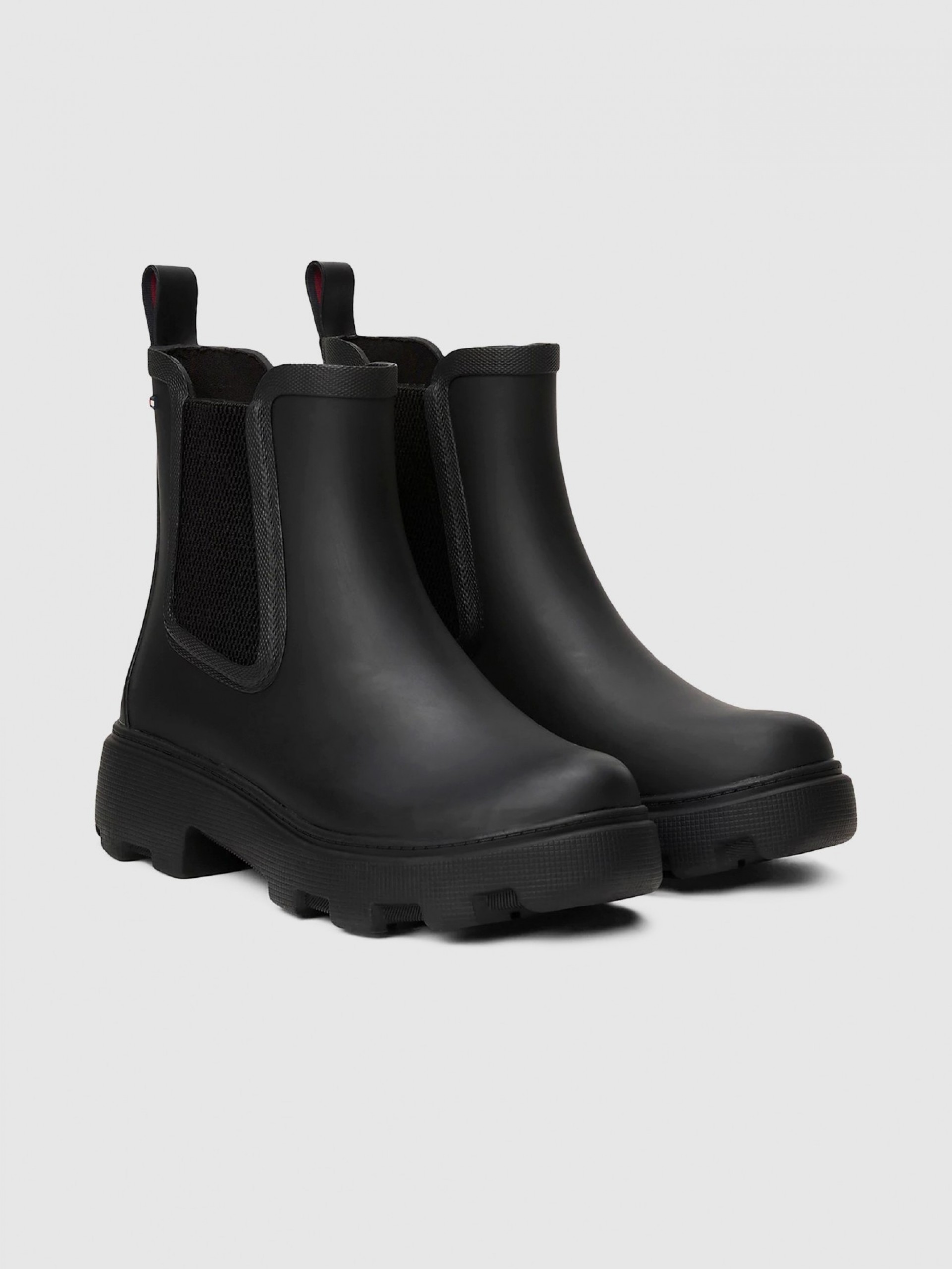 Boots Woman Black Tommy Jeans