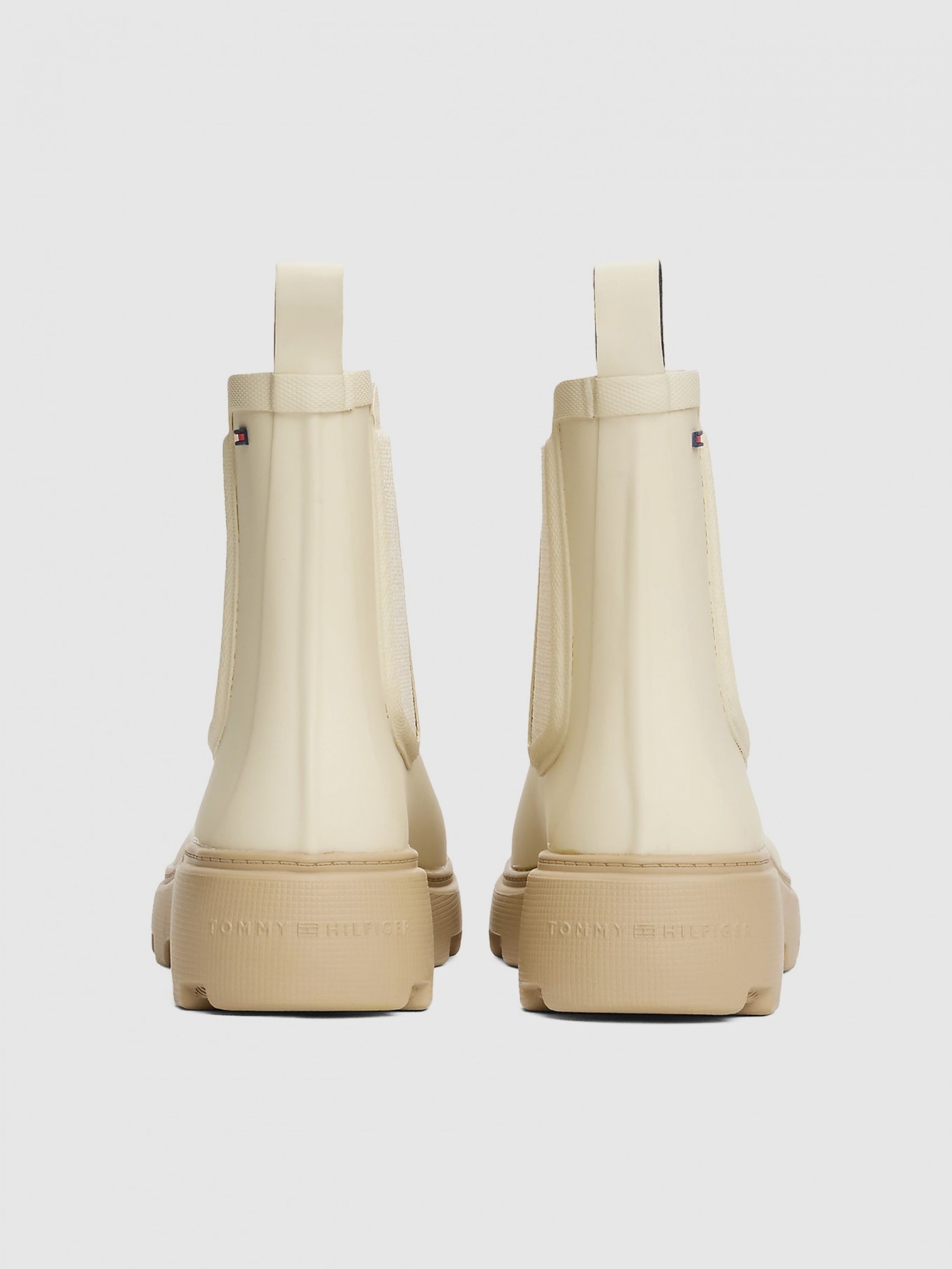 Boots Woman Beige Tommy Jeans