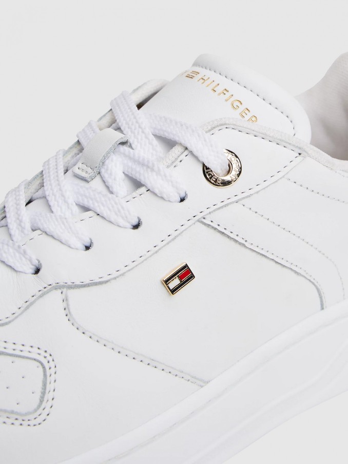 Sneakers Woman White Tommy Jeans