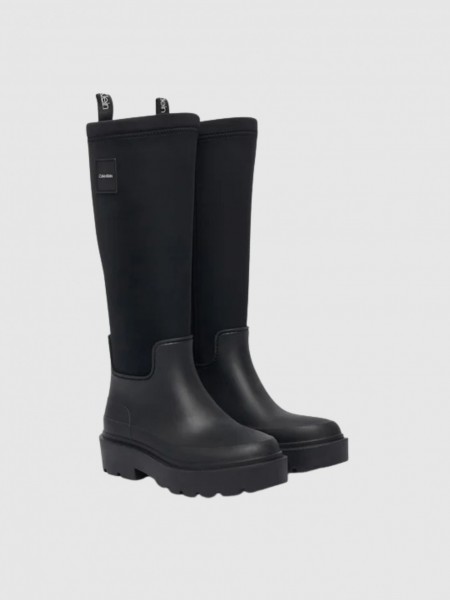 Botas Mujer Negro Calvin Klein