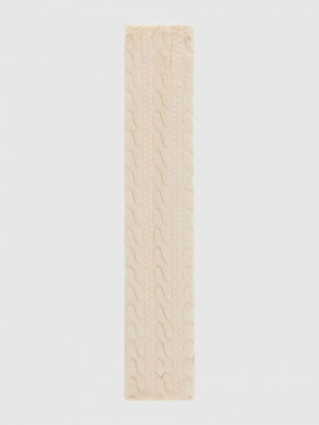 Cachecol Guess Mulher Ilde Faux Fur Braided Scarf