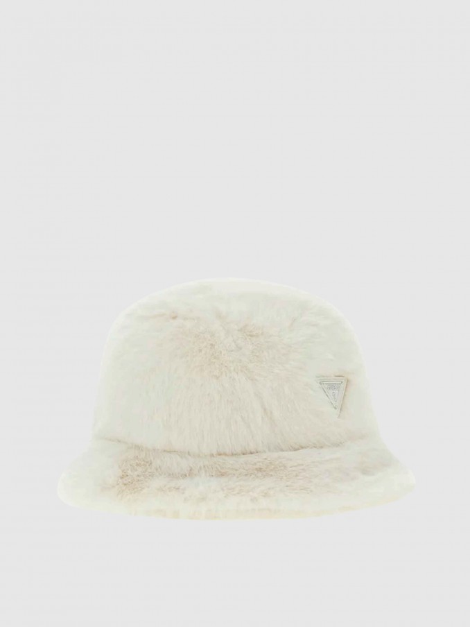 Hat Woman Cream Guess Underwear