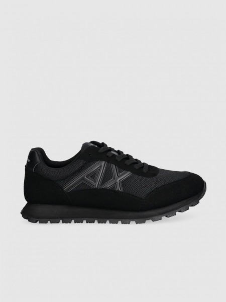 Sneakers Man Black Armani Exchange