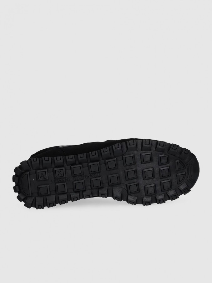Sneakers Man Black Armani Exchange