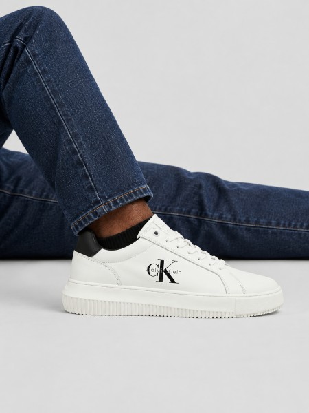 Sneakers Man White Calvin Klein