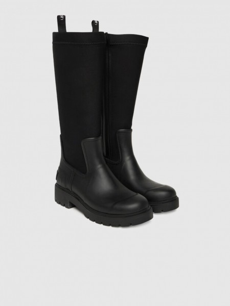 Botas Mulher High Rainboot Neoprene Calvin Klein Footwear