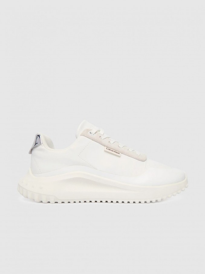 Sapatilha Calvin Klein Mulher Eva Runner Lace Up Mat Mix
