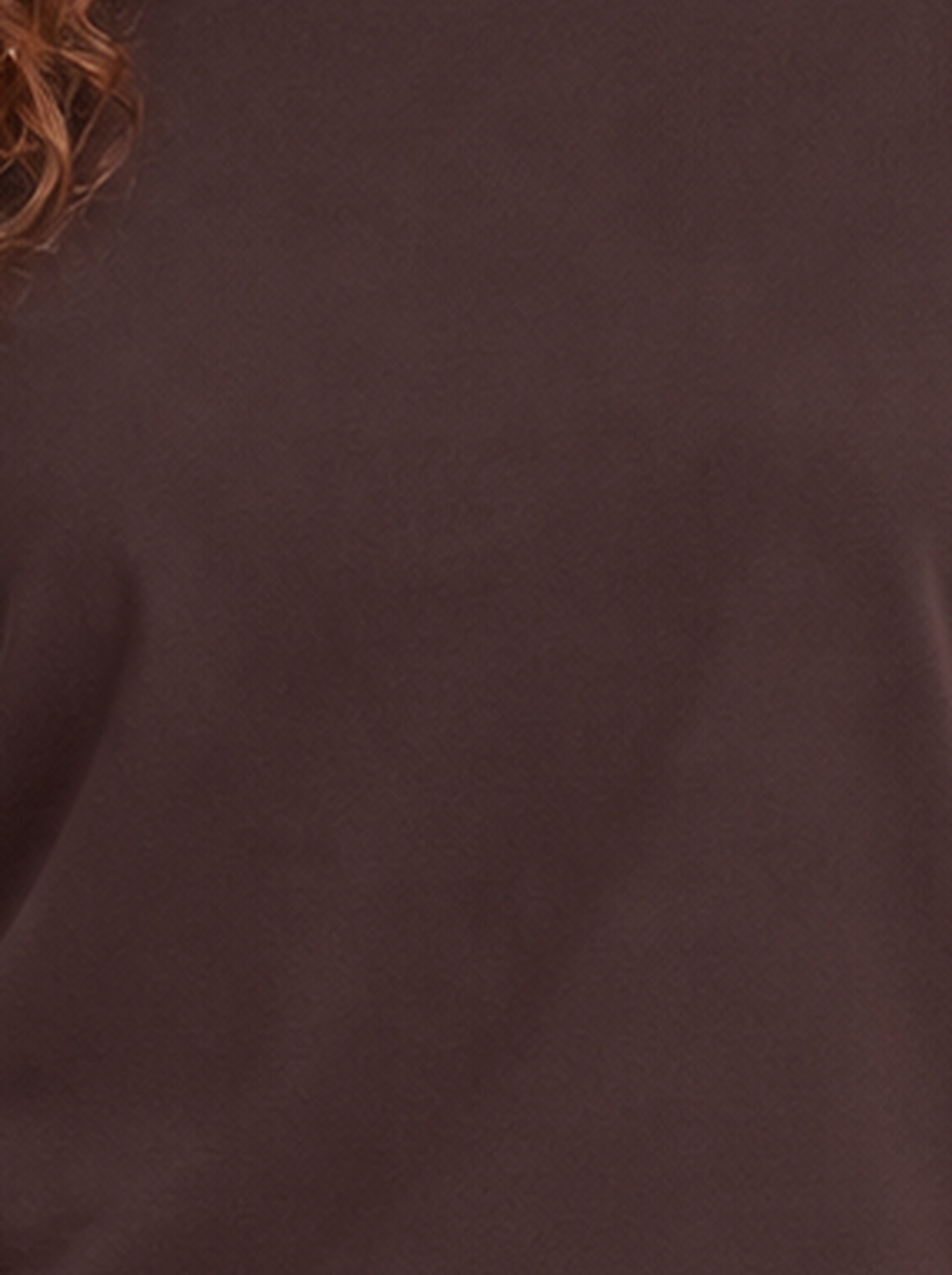 Camiseta Mujer Castaño Oscuro Vero Moda