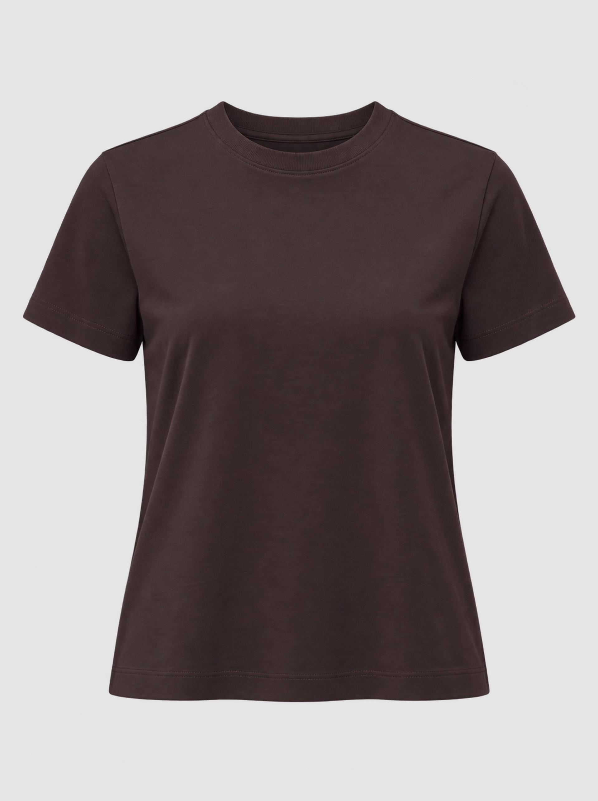 Camiseta Mujer Castaño Oscuro Vero Moda