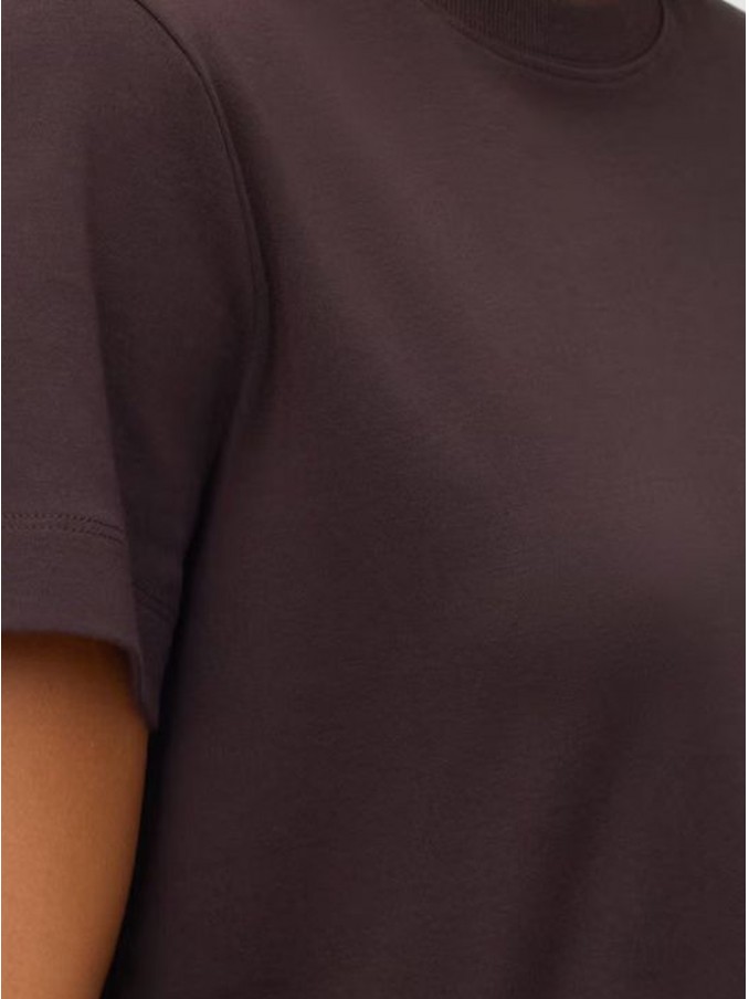 Camiseta Mujer Castaño Oscuro Vero Moda