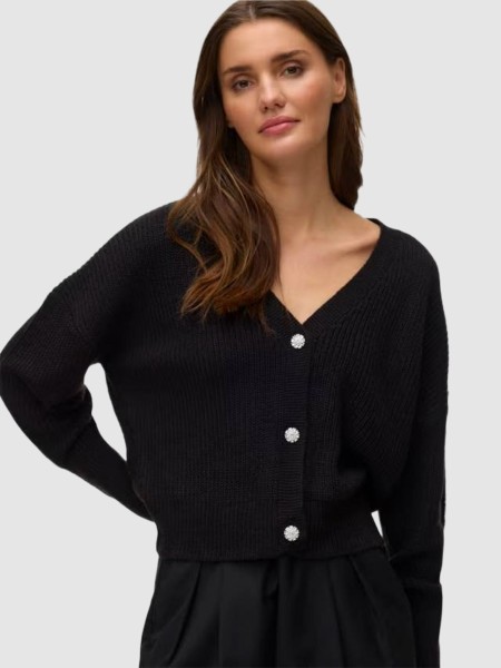 Casaco Vero Moda Mulher Vmlealight Ls V-Neck Jewel Cardigan Noos