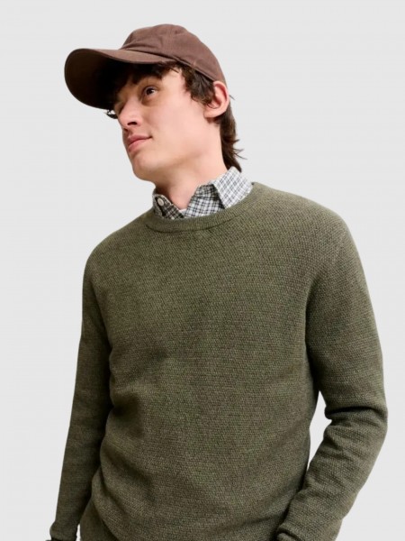 Sueter Hombre Verde Jack & Jones