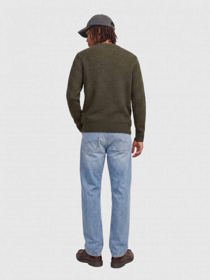Pullover Man Troop Green Jack & Jones