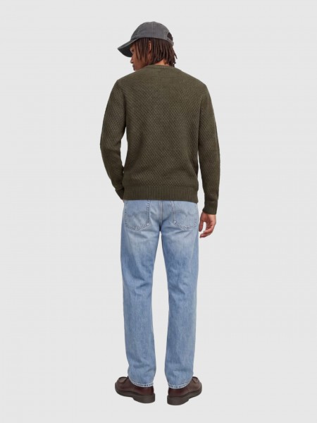 Camisola Jack & Jones Homem Jjblake Knit Crew Neck Sn