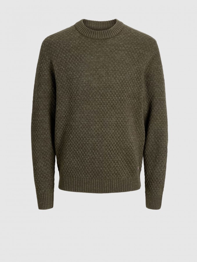 Pullover Man Troop Green Jack & Jones