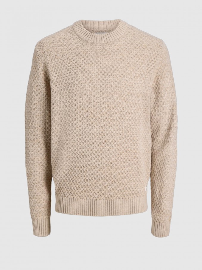 Pullover Man Cream Jack & Jones