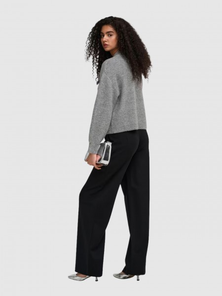Sueter Mujer Gris Only