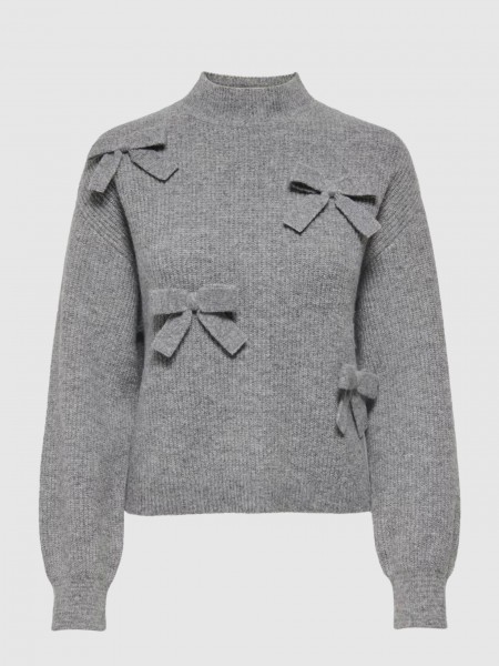 Sueter Mujer Gris Only