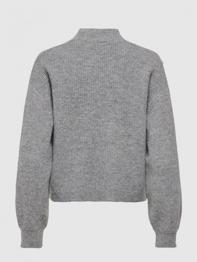 Pullover Woman Grey Only