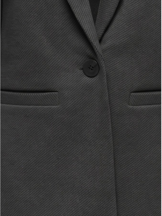 Chaqueta Mujer Gris Oscuro Only