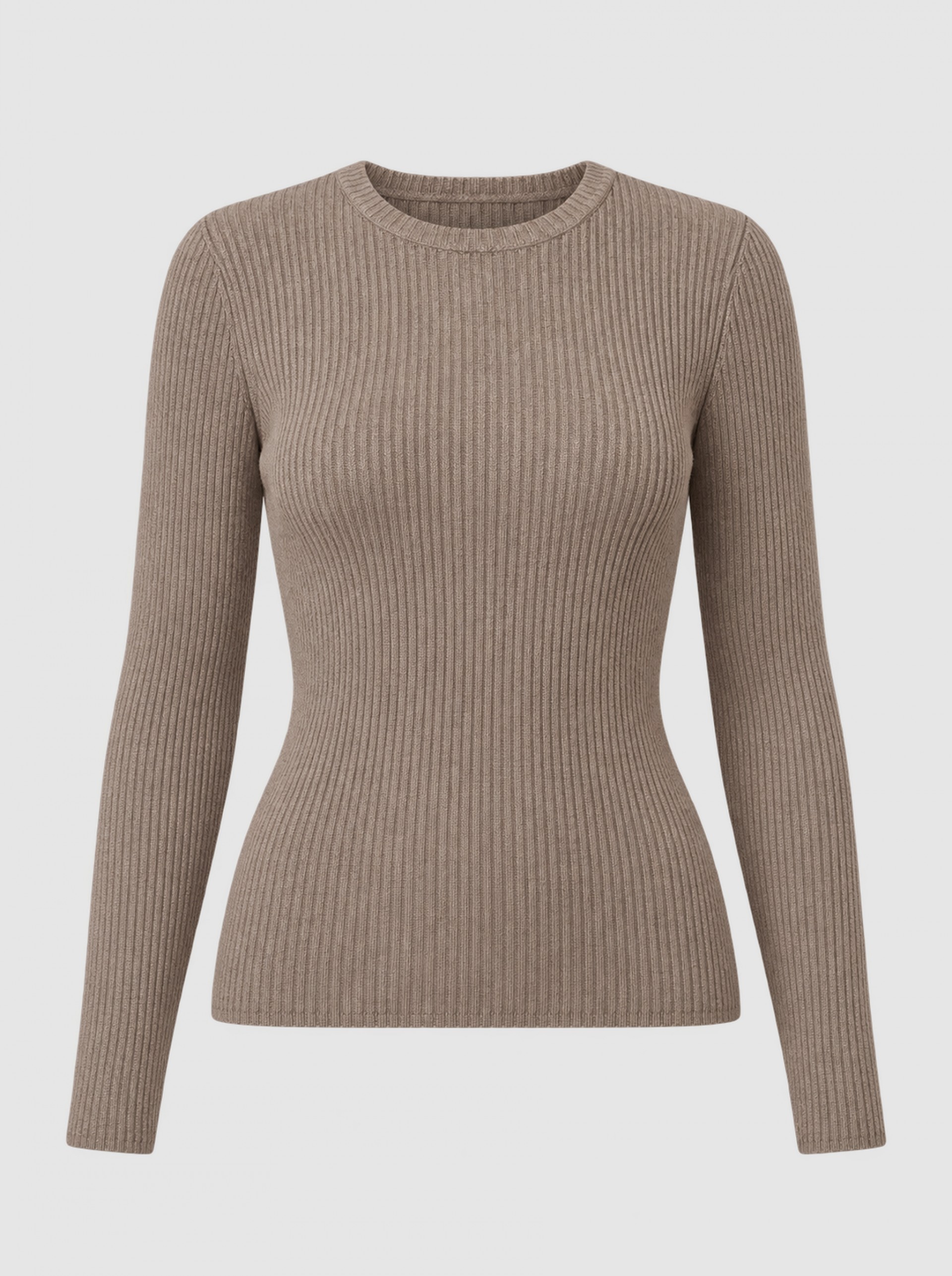 Sueter Mujer Castaño Claro Only