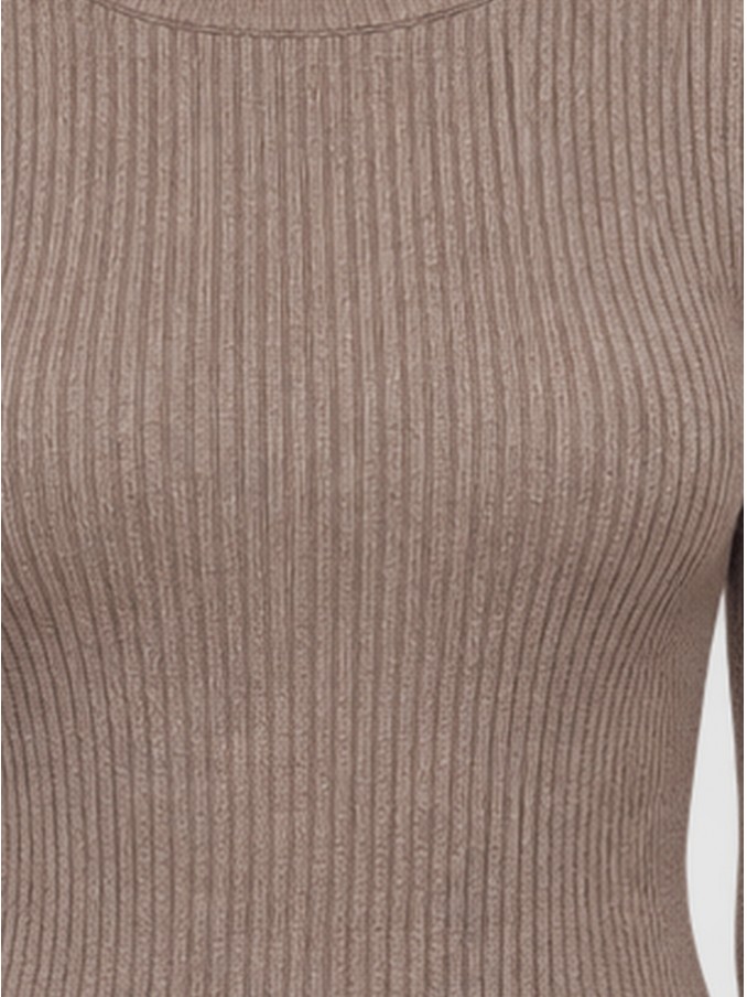 Sueter Mujer Castaño Claro Only