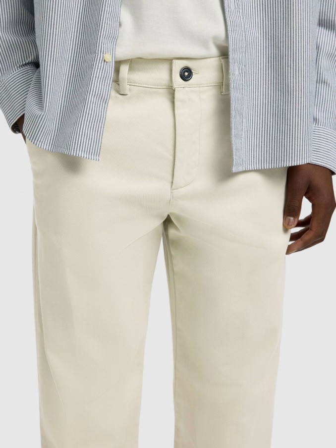 Pants Man Cream Selected