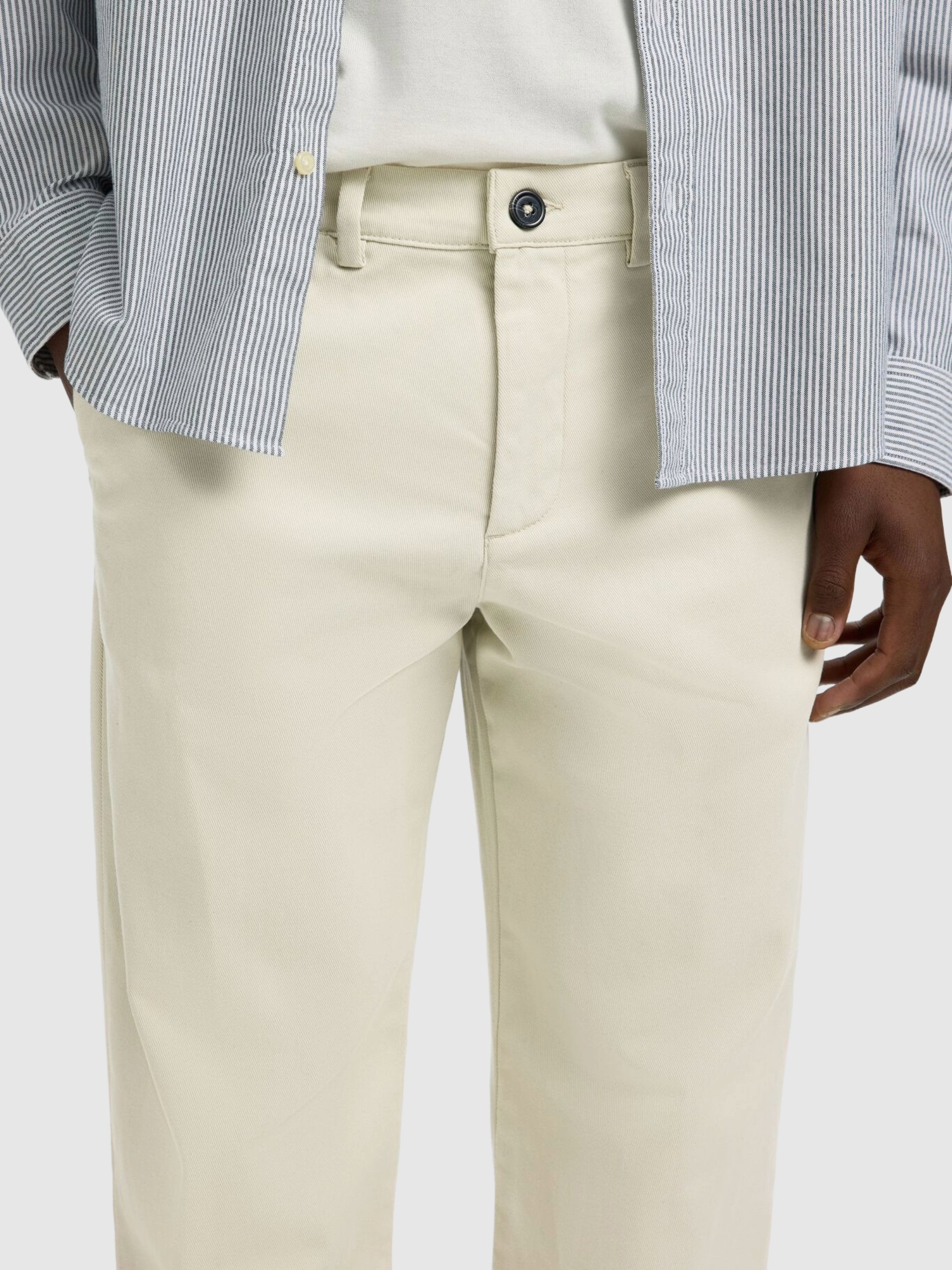 Pants Man Cream Selected