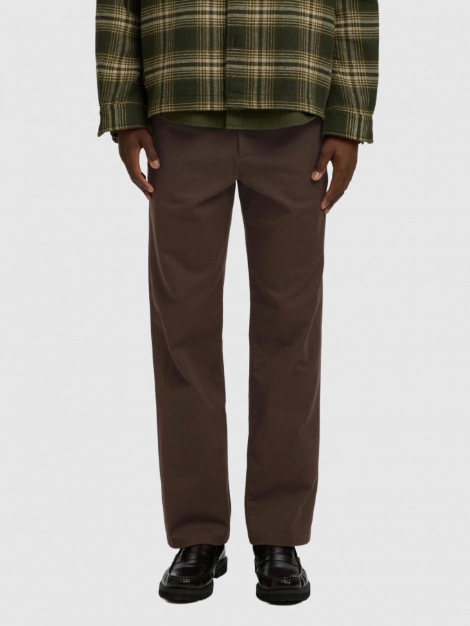 Pants Man Brown Selected