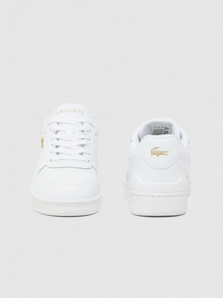Tenis Mujer Blanco Lacoste