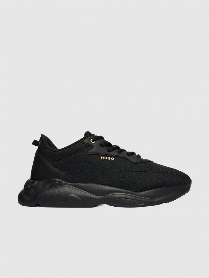 Tenis Hombre Negro Hugo Boss