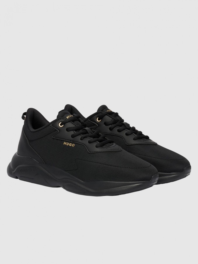 Tenis Hombre Negro Hugo Boss