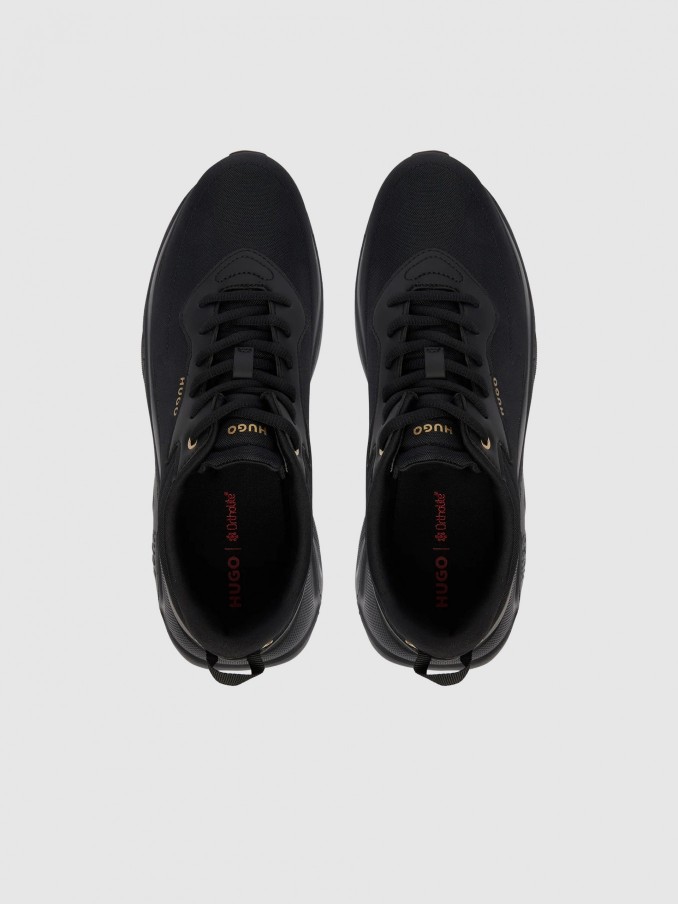 Tenis Hombre Negro Hugo Boss