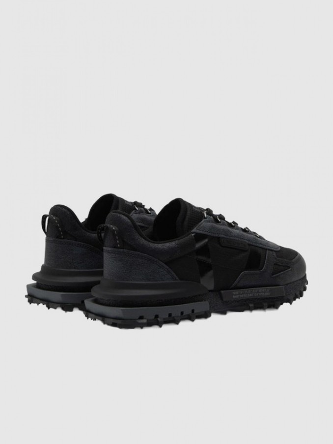 Tenis Hombre Negro Lacoste