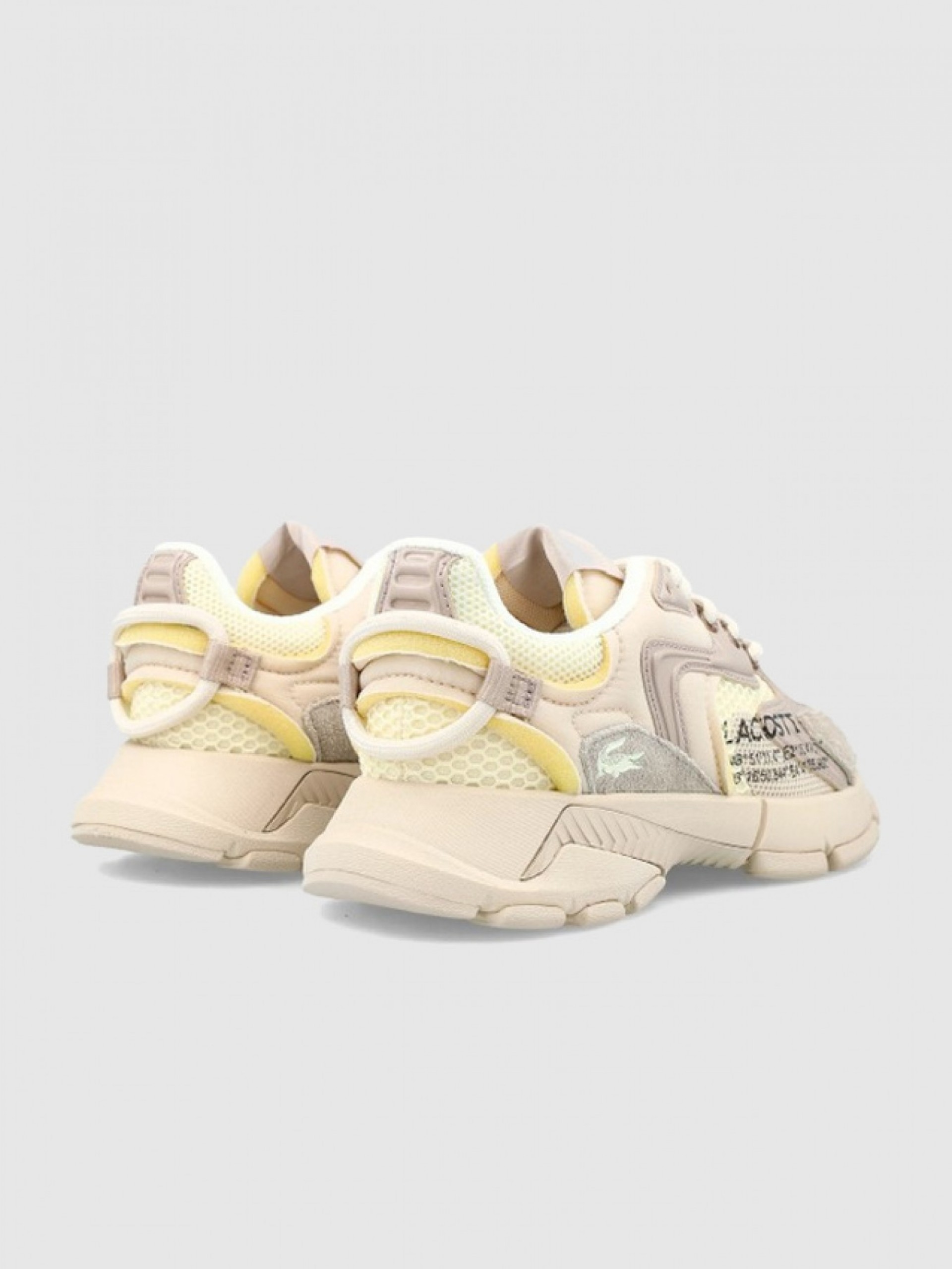 Tenis Mujer Crema Lacoste