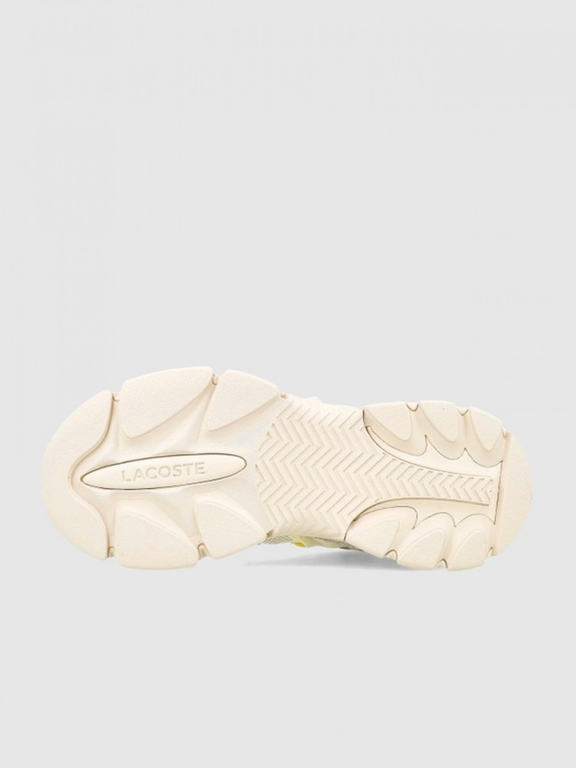 Tenis Mujer Crema Lacoste
