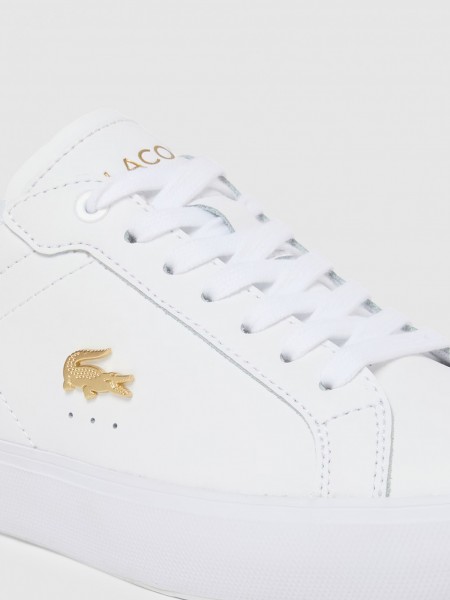 Sapatilha Lacoste Mulher Womens Powercourt Sneakers Stealth Pack