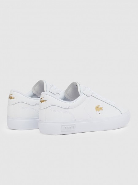 Sapatilha Lacoste Mulher Womens Powercourt Sneakers Stealth Pack