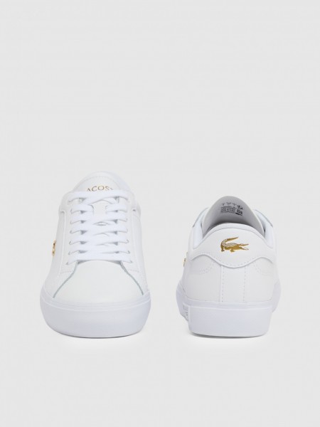 Sapatilha Lacoste Mulher Womens Powercourt Sneakers Stealth Pack