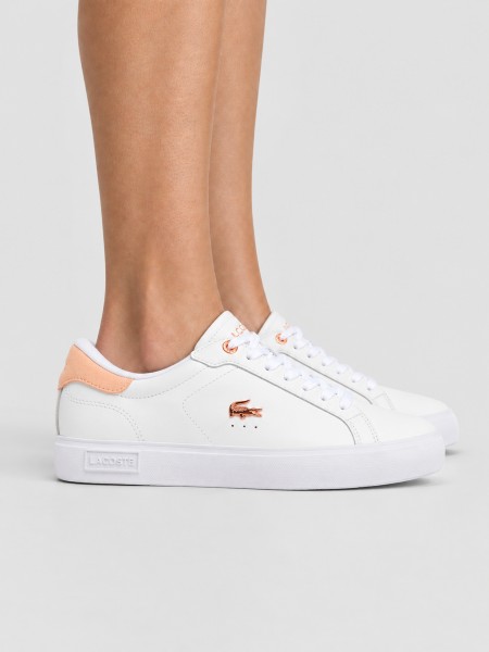Sapatilha Lacoste Mulher Womens Powercourt Sneakers Blush Pack