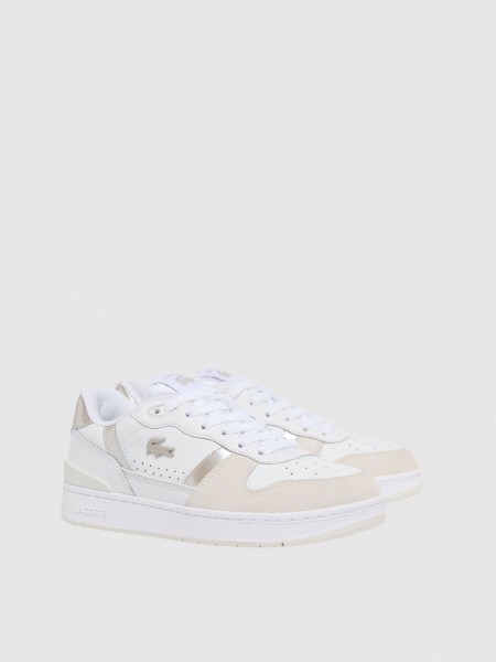 Sapatilha Lacoste Mulher Womens T-Clip Set Sneakers