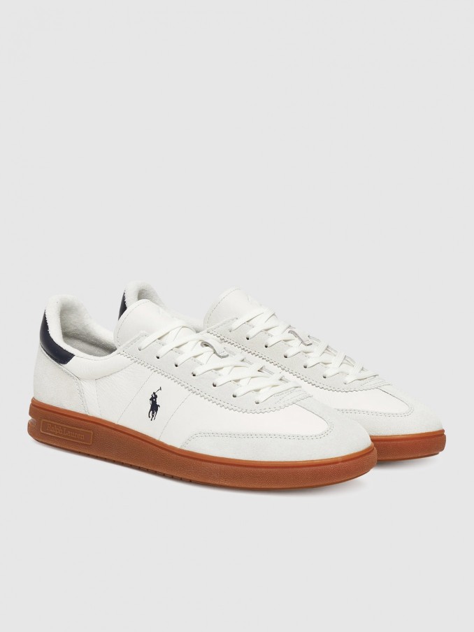 Sneakers Man White Polo Ralph Lauren
