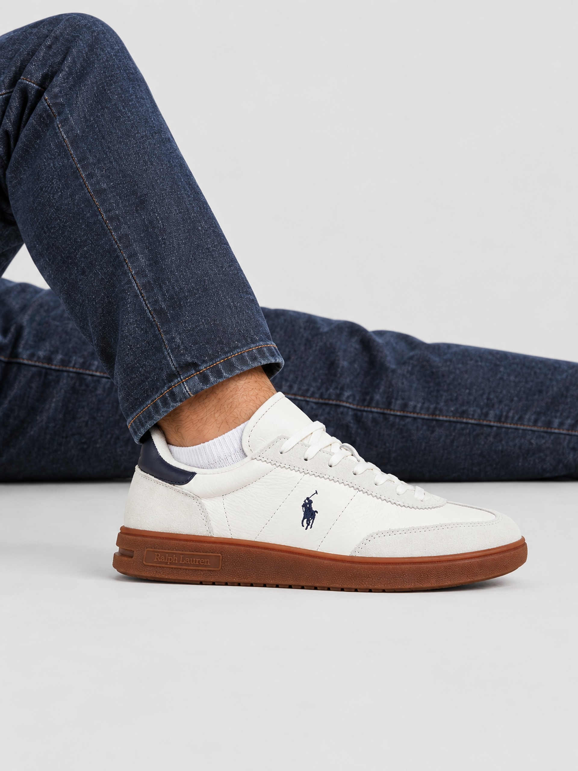 Sneakers Man White Polo Ralph Lauren