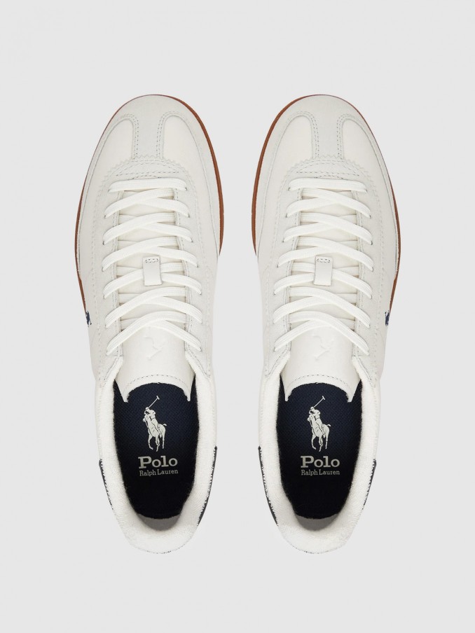 Sneakers Man White Polo Ralph Lauren