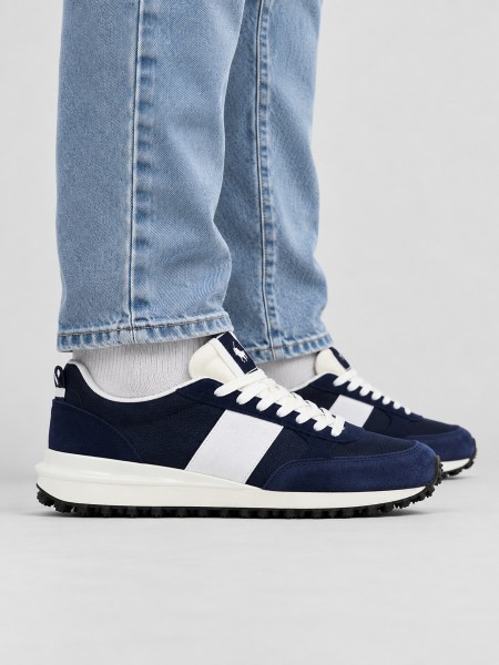 Sapatilha Ralph Lauren Homem Train 89 Ribsneakers-Low