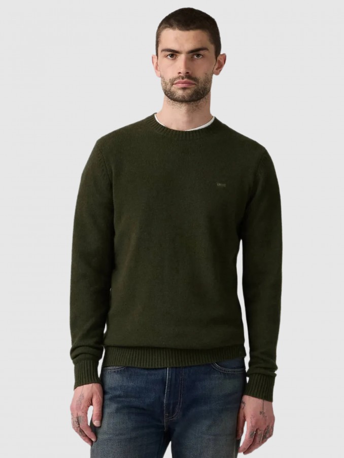 Sueter Hombre Tropa Verde Levis