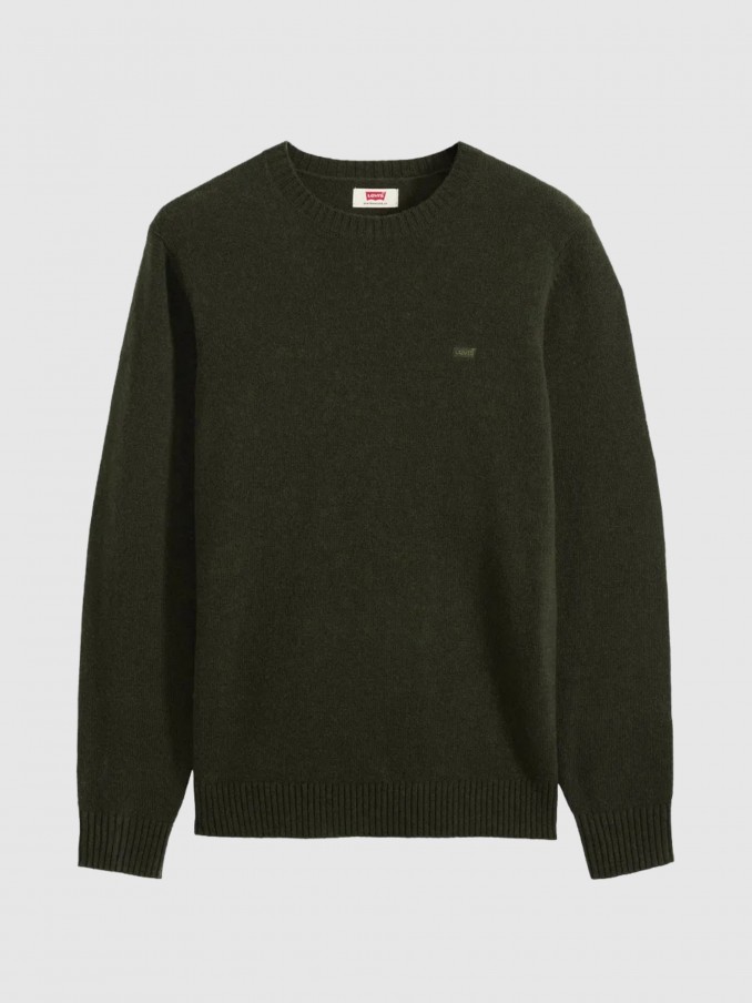 Sueter Hombre Tropa Verde Levis